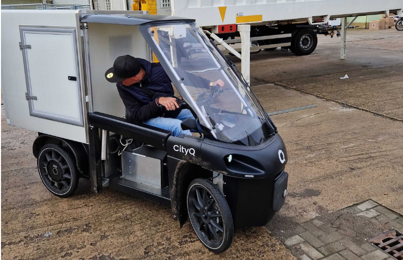 CityQ electric cargo bike fleet UK