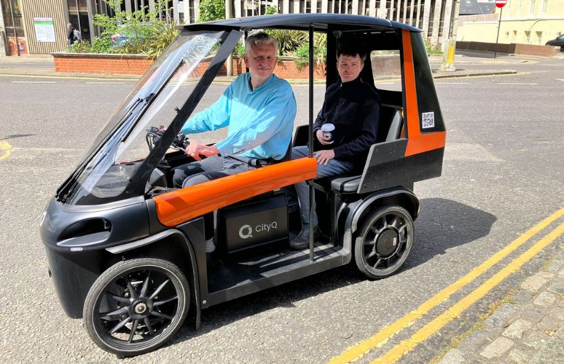 CityQ passenger ebike London