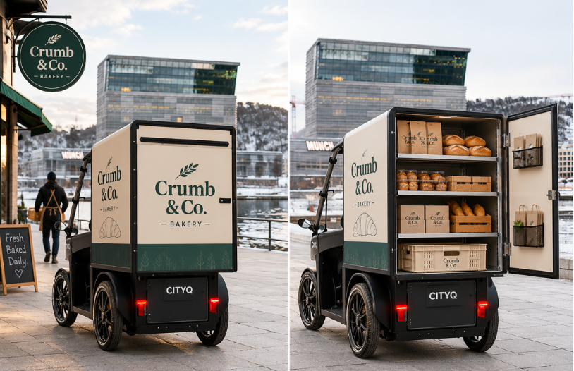 best cargo ebike food delivery UK